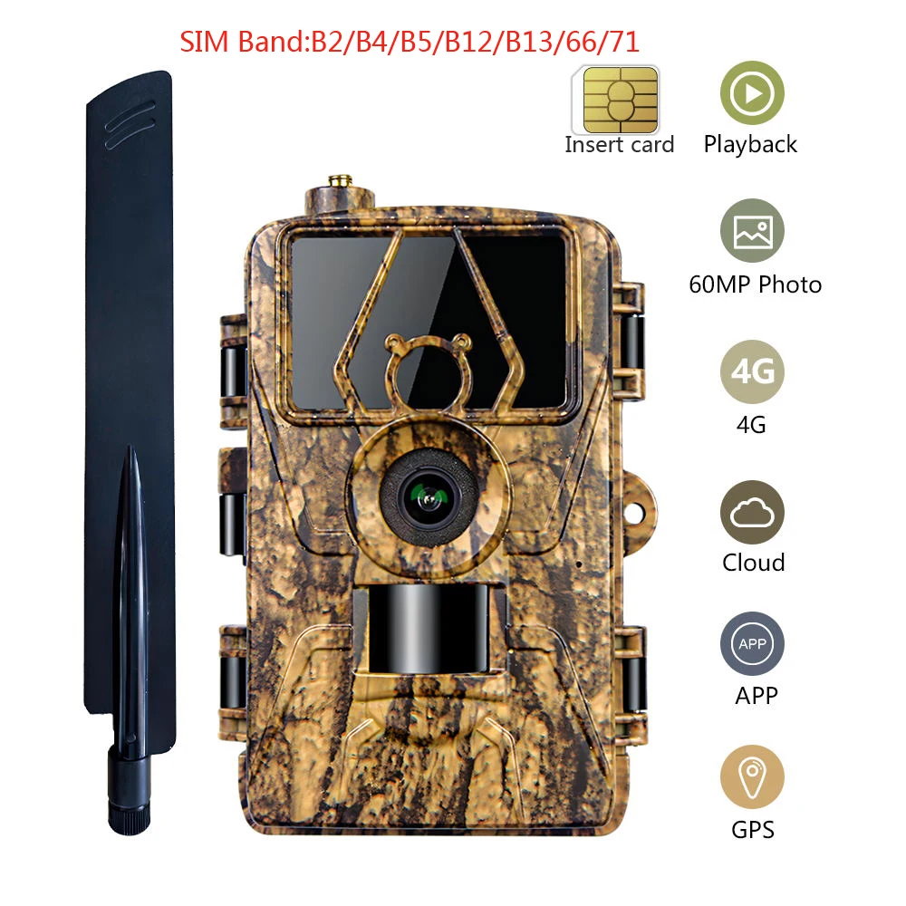 1Pcs HD8K Infrared Camera For  - Outdoor Hunting Camera Wifi recension och pris