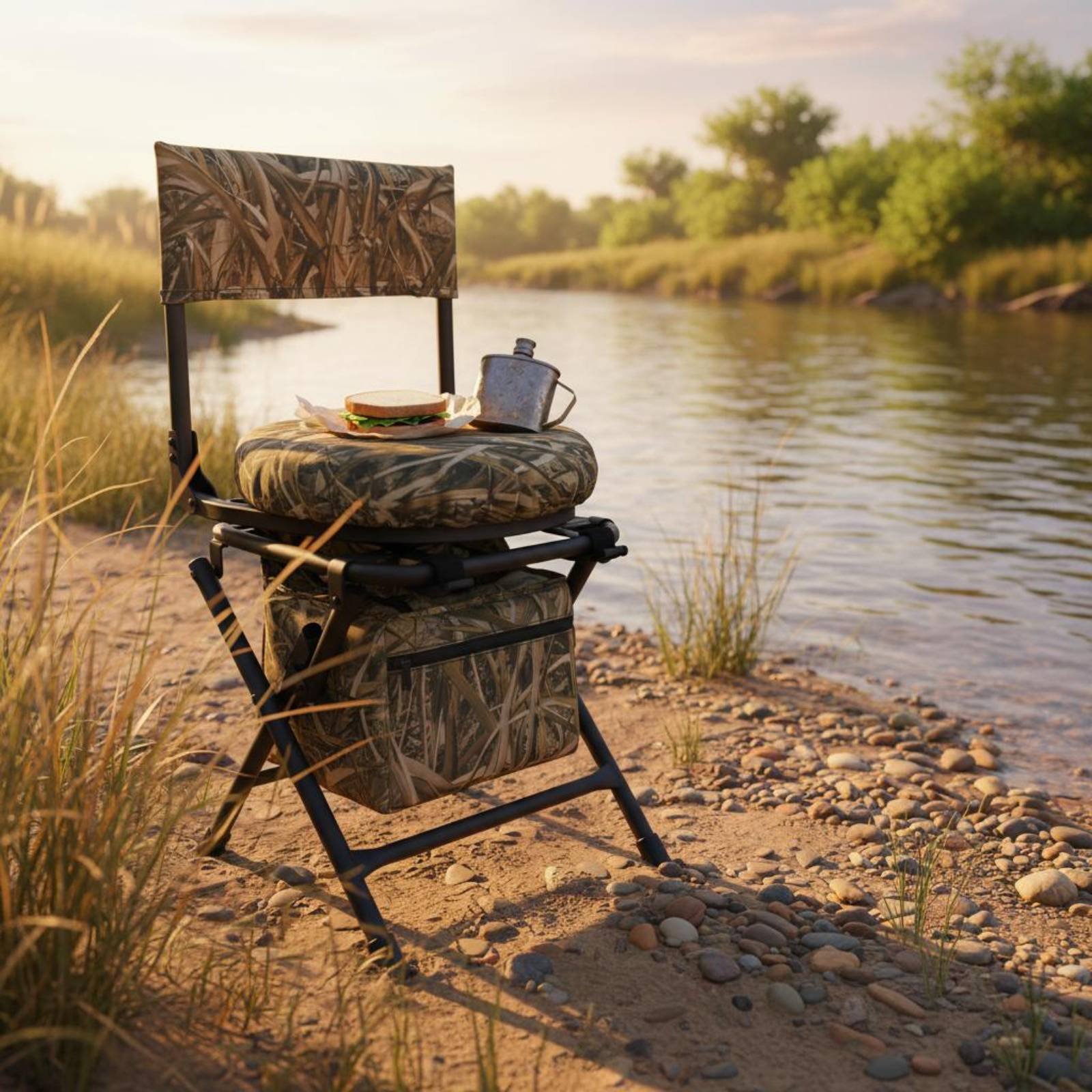 Fishing Chair Foldable Folding - Hunting And Fishing Outdoor Chairs recension och pris