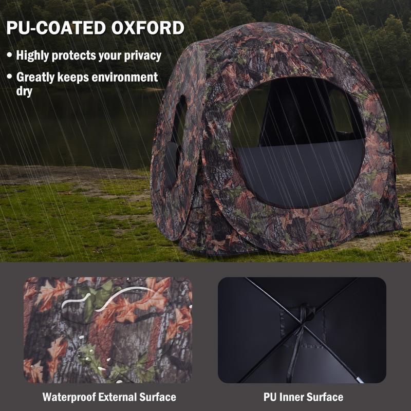 3 Person Pop Up Hunting Tent,  - Hunting & Outdoor Supplies Carterton recension och pris