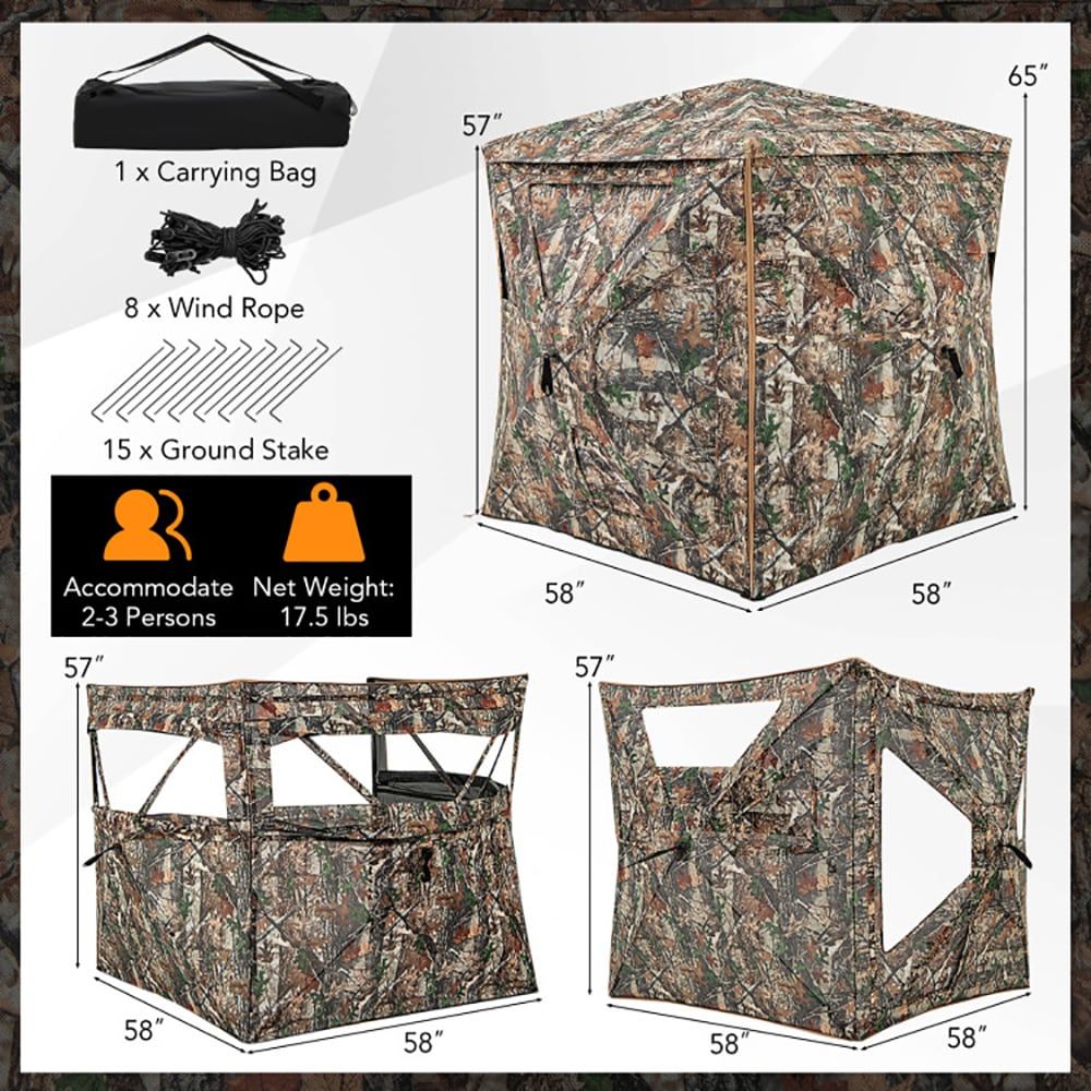 5-in-1 Detachable Hunting Blin - Hunting & Outdoor Supplies Carterton recension och pris