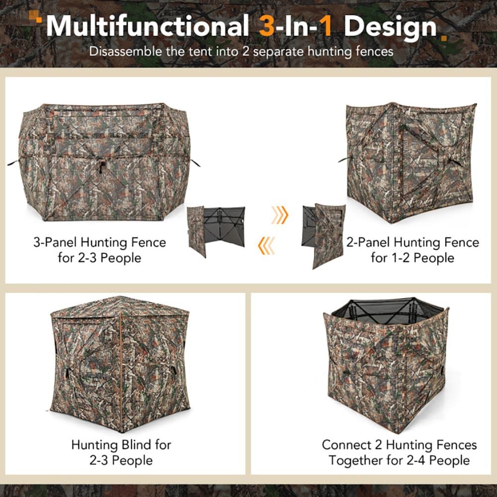 5-in-1 Detachable Hunting Blin - Hunting & Outdoor Supplies Carterton recension och pris