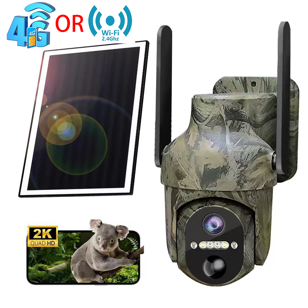 2K 3MP 4G Cellular OR WiFi Sol - Outdoor Hunting Camera Wifi recension och pris