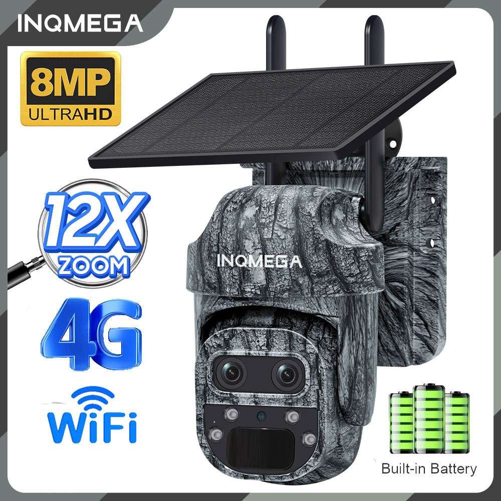 4K 8MP 4G SIM WIFI Solar Power - Outdoor Hunting Camera Wifi recension och pris