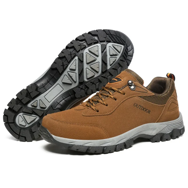 Men's Hiking Shoes Suede Leath - Outdoor Hunting Boots For Men recension och pris