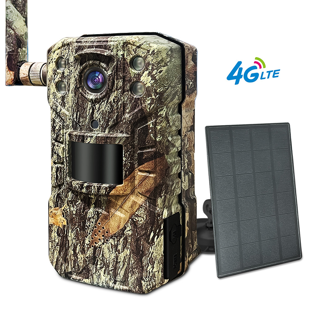 4G LTE Solar Hunting Trail Cam - Outdoor Hunting Camera Wifi recension och pris