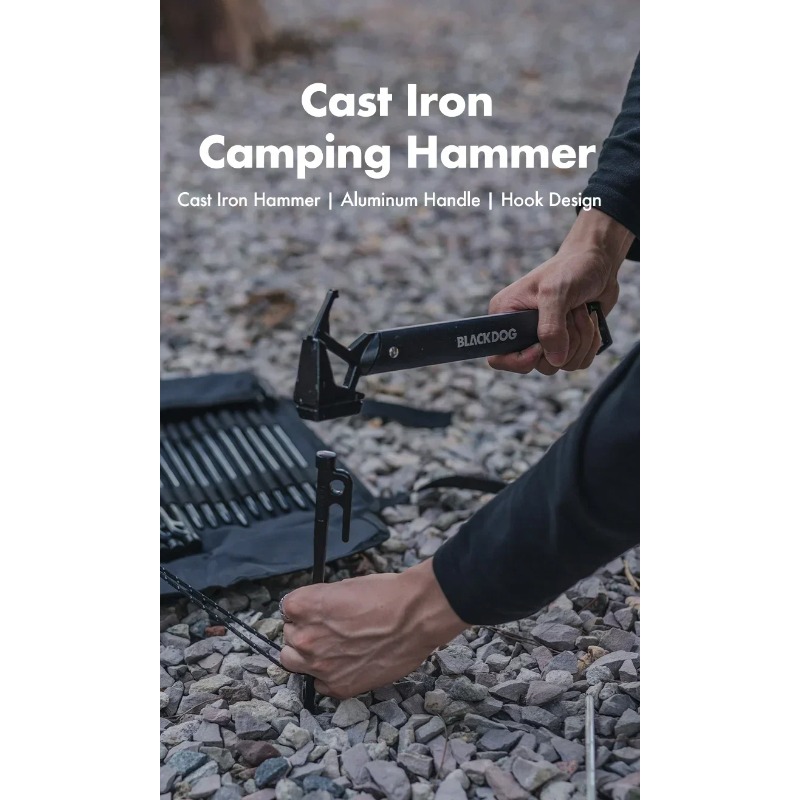 BLACKDOG Camp Hammer Survival  - Hunting Camp Outdoor Supplies recension och pris