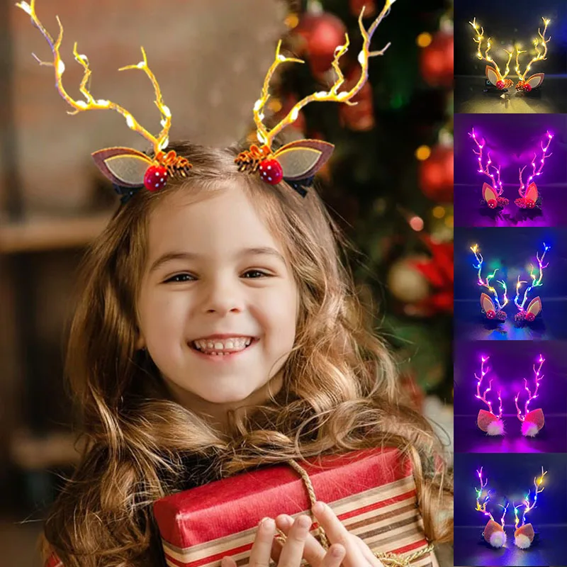 LED Christmas Antler Headwear  - Elk Bugle Call recension och pris