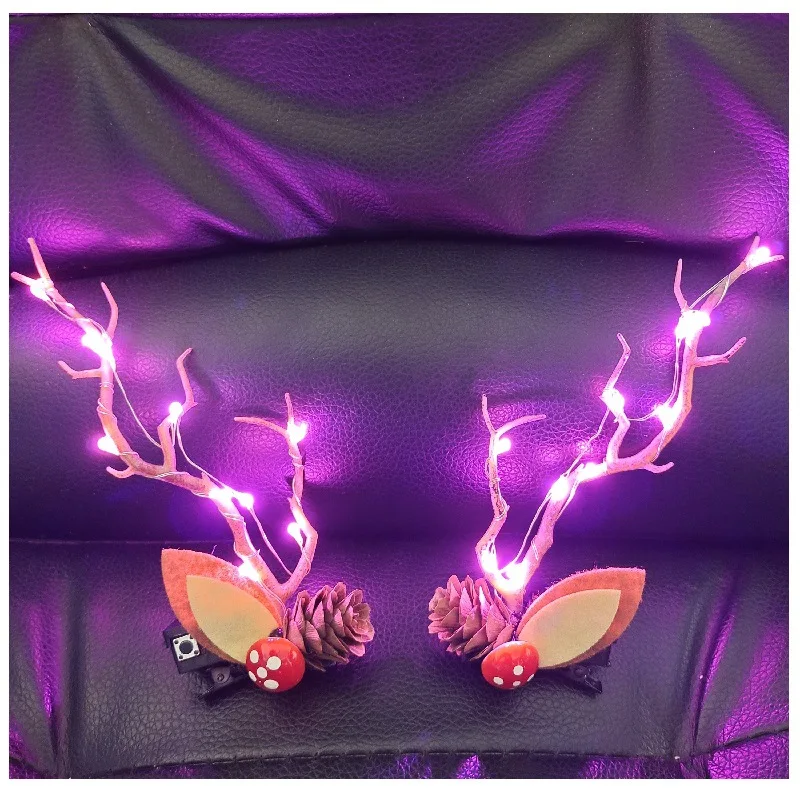LED Christmas Antler Headwear  - Elk Bugle Call recension och pris