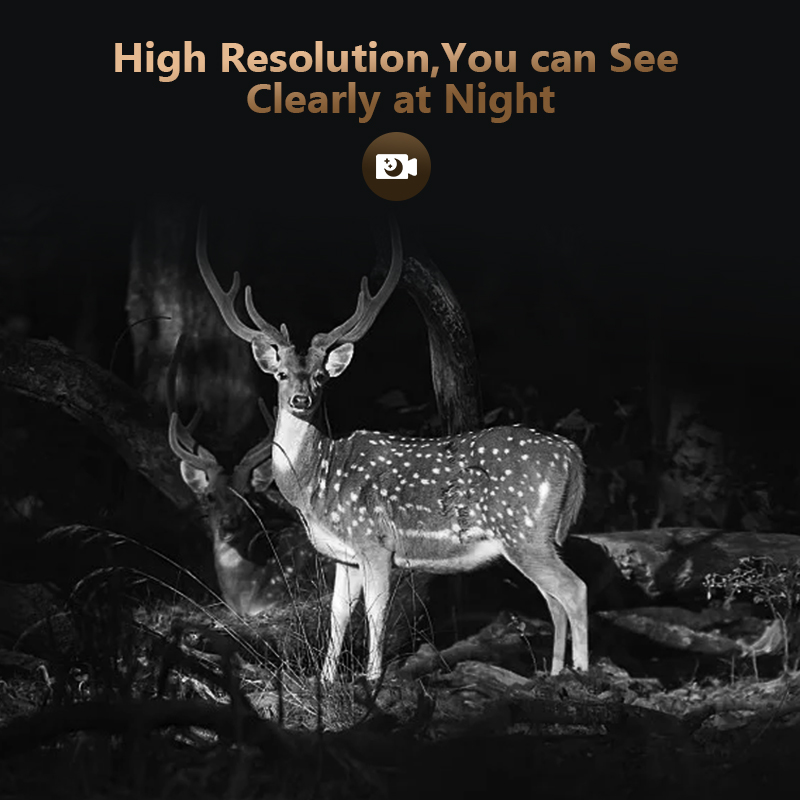4G 4MP Outdoor Wildlife Huntin - Outdoor Hunting Camera Wifi recension och pris