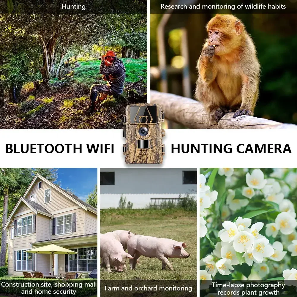 PR801W WIFI 8K 60MP Digital Tr - Outdoor Hunting Camera Wifi recension och pris