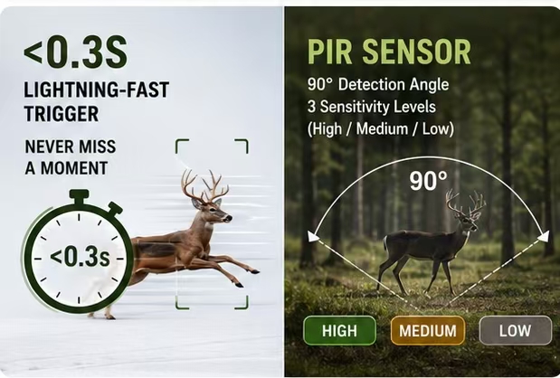 Solar Wildlife 50MP 4K Video T - Outdoor Hunting Camera Wifi recension och pris