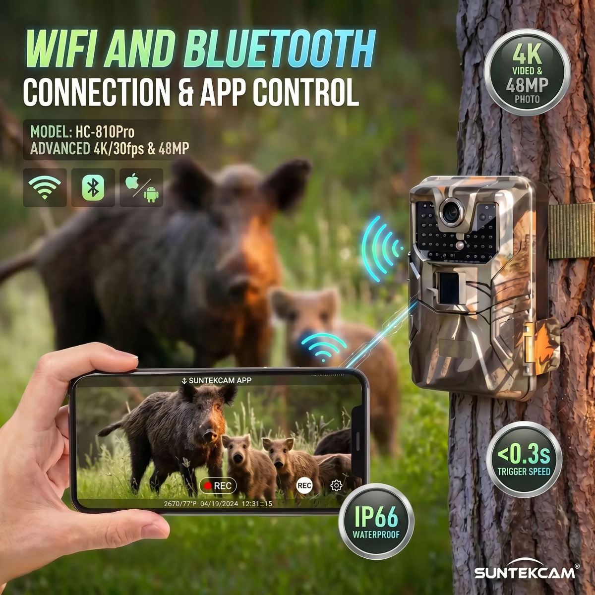 4K Outdoor Wifi Hunting Camera - Outdoor Hunting Camera Wifi recension och pris
